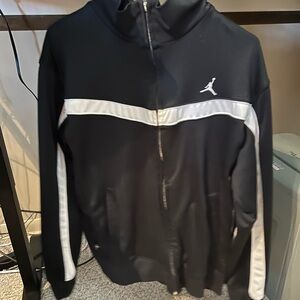 Jordan Black and White Hoodie